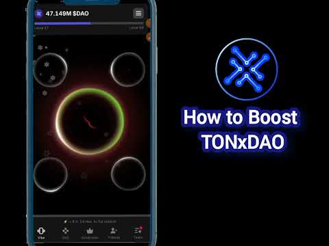 TONxDAO Airdrop -  How To Withdraw TONxDAO ? | Boost 5x TONxDAO Earning