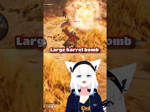 Fubuki Funny Reaction Experience In Monster Hunter World's Hololive