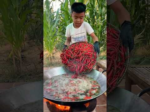 Yummy red chili cooking - Chef Seyhak