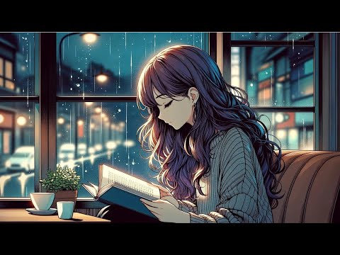 Rainy Serenade: The silence you feel in a cafe on a rainy night