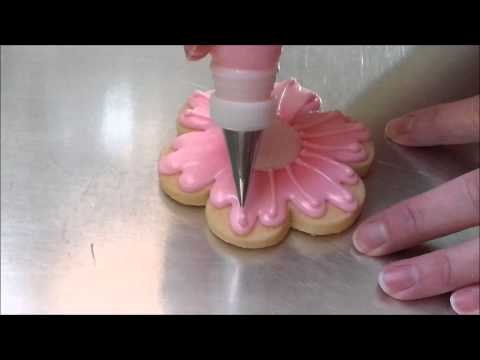 Sweet Handmade Cookies - 18 Petal Flower Cookie