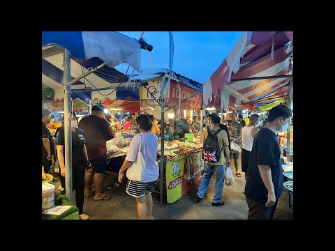 ベーリングSoi3のナイトマーケットを歩きます　※タイ時間19時〜生配信🔥