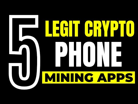 5 Legit Crypto Mining Apps | Best Mining App 2024 | Best Mining App For Android #cryptominingapps