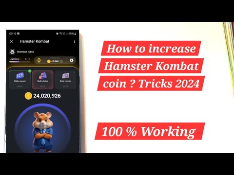 How to increase Hamster Combat Coin fast #hamsterkombat