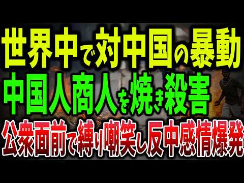 アフリカ全土で反中国暴動拡大！34億円の違法輸出と数千ヘクタールの森林消失！アフリカの地獄絵図！反中国感情と暴徒が引き起こす悲劇【ゆっくり解説】