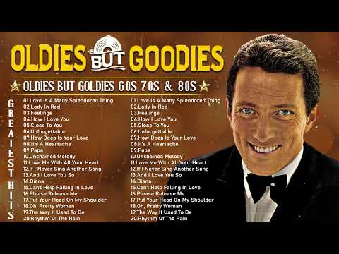 Paul Anka, Andy Williams, Bee Gees, Lionel Richie & Tom 🎹 Oldies Songs 60s 70s & 80s Music Playlist