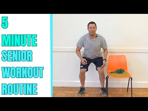 5 Minute Fitness Exercise Routine For Seniors