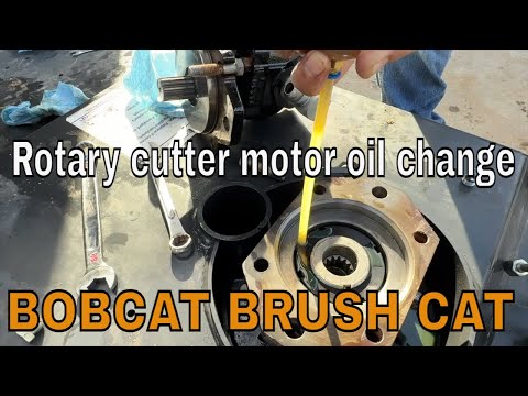 The Worst Oil Change I've Ever Done! (Bobcat Brush Cat)