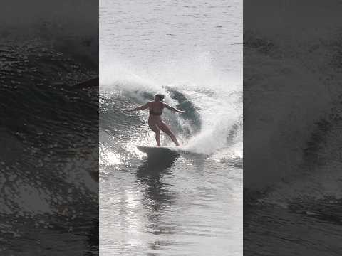 Giada Rips Into This One #surfersofbali #balibeach #surfingindonesia