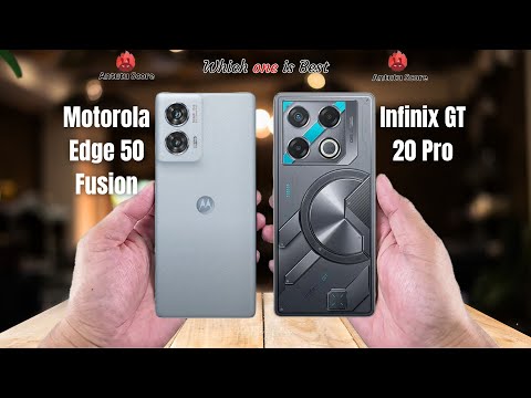 Motorola Edge 50 Fusion vs Infinix GT 20 Pro   Full comparison ⚡Which one is Best