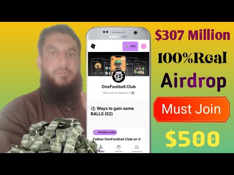 OneFootball club airdrop | Big Depin Airdrop 2025 | OneFootball Airdrop Huge Funding🔥