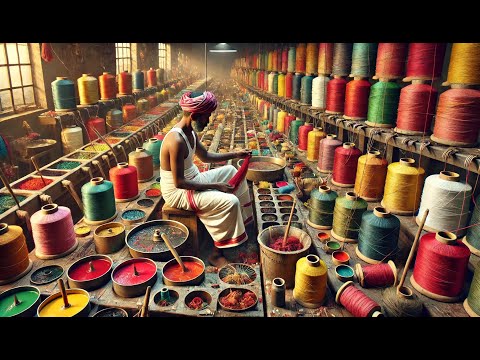 How Traditional Manjha is Made for Kite Flying | Kite Flying Thread Making Process