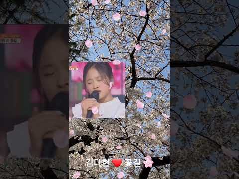 #김다현 #꽃길 #shorts 🎵❤️🌸🧑‍💻