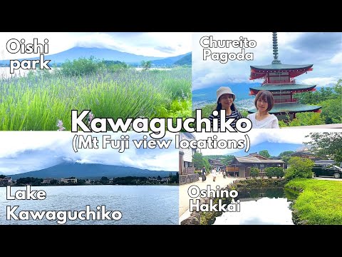 Day trip from Tokyo | Kawaguchiko Boat ride, Mt Fuji, Oishi park, Oshino Hakkai