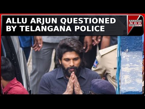 Allu Arjun Questioned By Telangana Police In Sandhya Theater Stampede Case | Top News