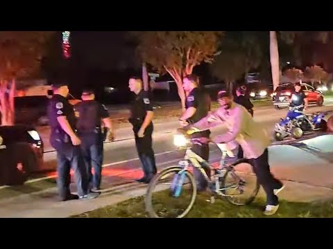 COPS GET OWNED BY MEMBERS OF THE COMMUNITY AFTER SPEEDING THROUGH THE STREETS RISKING EVERYONE