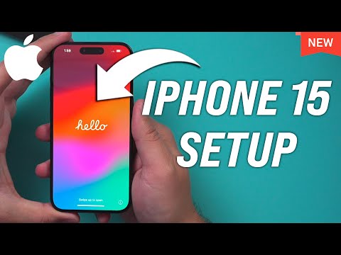 How to Setup iPhone 15 and iPhone 15 Pro - Unboxing and Setup