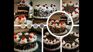 Black Forest Pastry | ఇంట్లో ఈజీగా ఎలా చేయాలో చూద్దామా | Black Forest Pastry Cake In Telugu