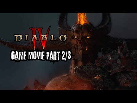 Diablo 4 Game Movie | Part 2/3 | Main Story Dialogues & Cutscenes