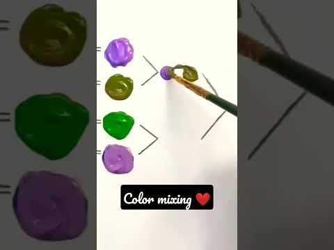 color mixing #colors #color #coloring #colormixing