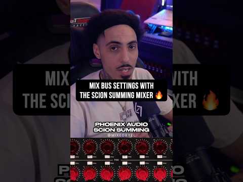 Mix Bus Settings With A Summing Mixer