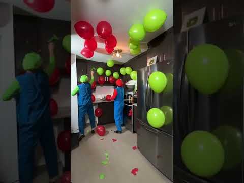 Balloon "POP" Racing - Mario VS Luigi 🎈