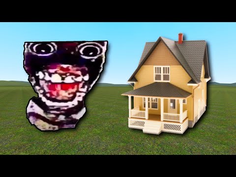 ENRAGED HAPPY IS TERRIFYING - Garry's mod Sandbox