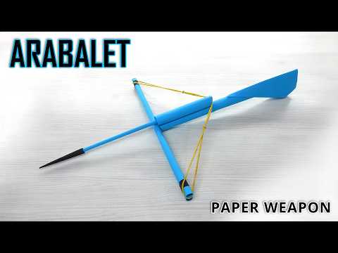 Craft Paper ARABALET - Origami Weapon Craft