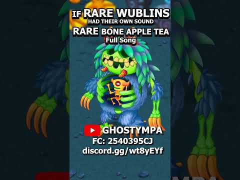 If RARE BONA PETITE had their OWN SOUND (Wublin Island) [My Singing Monsters] #shorts #animation