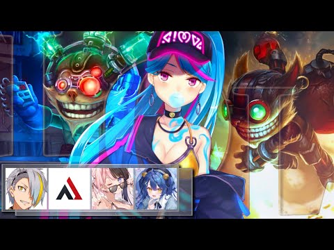 【LOL】LOLフルパの時間だあ！　ｗ/天宮こころ・橘ひなの・歌衣メイカ・ALPHAくん【にじさんじ/鷹宮リオン】