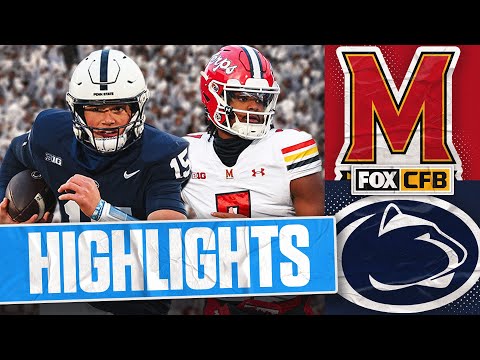 Maryland Terrapins vs. No. 4 Penn State Nittany Lions | FOX College Football