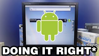 ACTUALLY Installing Android On A PC (hopefully)