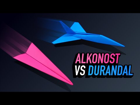 Paper Airplane Tournament — Durandal vs Alkonost — Paper Aces Semifinals  (Race 14)