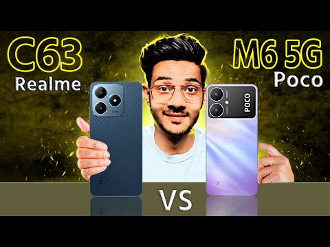 Reality Check 🔥 Realme C63 vs Poco M6 5G - Which one is better?