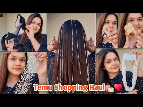 Huge Temu Shopping Haul | WHAT I ORDERED VS. WHAT I GOT | Jewellry, Heels, Hair Accessories...