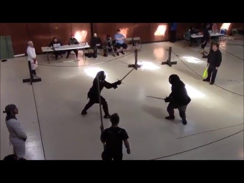 SERFO 2015, Ashley, Open Longsword, Pool Fights #2