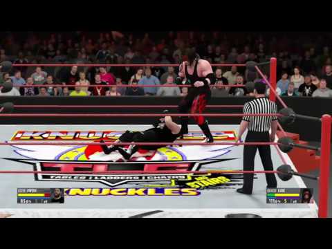 KO vs Kane TLC WWE2K16