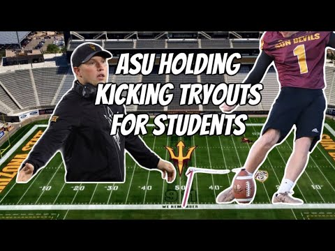 Arizona State students will attempt to walk on THIS WEEK as kicker after Kenny Dillingham rant