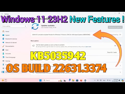 Windows 11 23H2 New Features With Improvement 😱