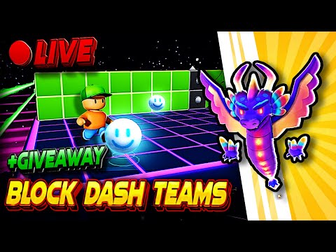 🔴 Block Dash Teams LIVE🔥| EU Server🌍 | Stumble Guys🥊| #stumbleguys #blockdash