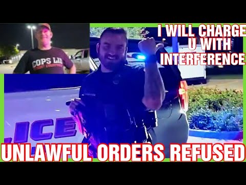 TYRANT COPS GO CRAZY CITIZENS TEACH COPS THE LAW