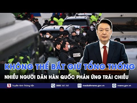 Các cơ quan điều tra Hàn Quốc “bất lực”, nhiều người biểu tình bảo vệ Tổng thống Yoon Suk Yeol-VNews