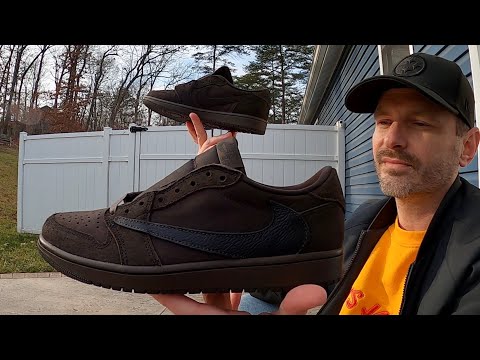 Air Jordan 1 Low - Travis Scott - CACTUS JACK - Velvet Brown