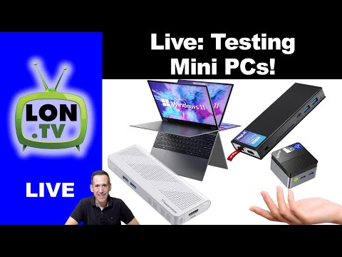 Live Replay: Testing out some N100 / N95 Mini PCs and a Laptop!