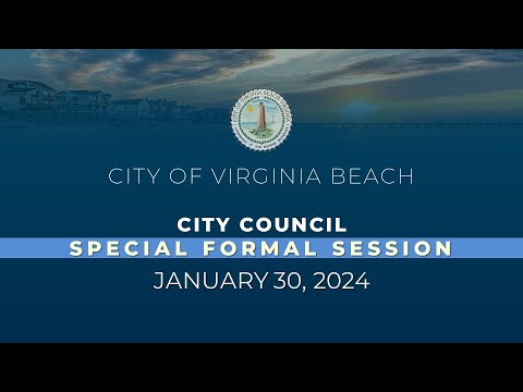 City Council Special Formal - 01/30/2024