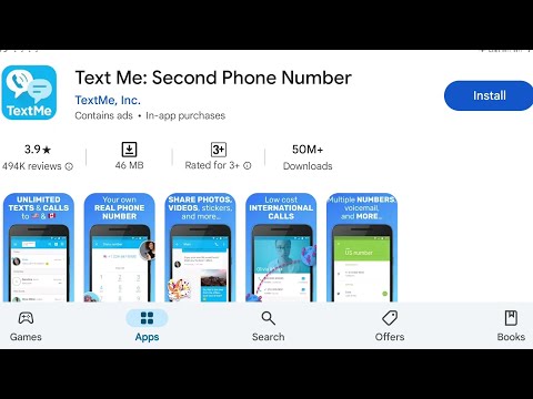 How To Install Text Me Second Phone Number App's | How To Download Text Me Second Phone Number App's