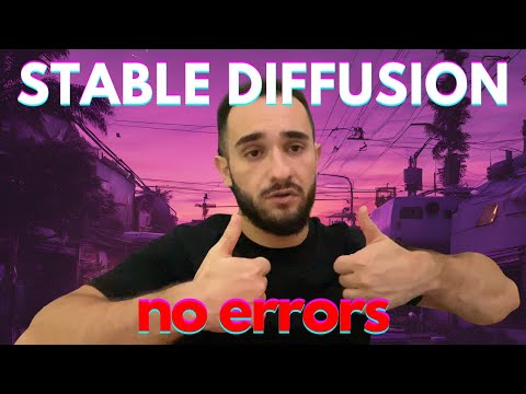 Stable Diffusion - Full Setup Installation Windows (CUDA Error Fix)