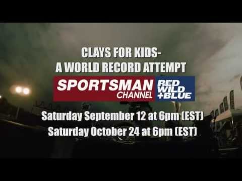 Clays for Kids -- A World Record Attempt -- Coming soon to the Sportsman Channel!