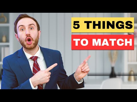 ⚡️ 5 Things Successful MATCH® Applicants Do When Applying