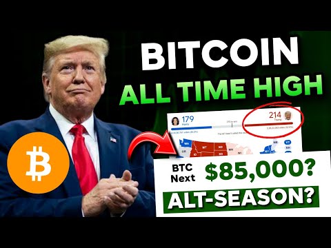 🛑 Bitcoin New ATH - BTC Next $85,000? | DONALD TRUMP WON | ALT-SEASON Soon! | Bitcoin PUMP Today